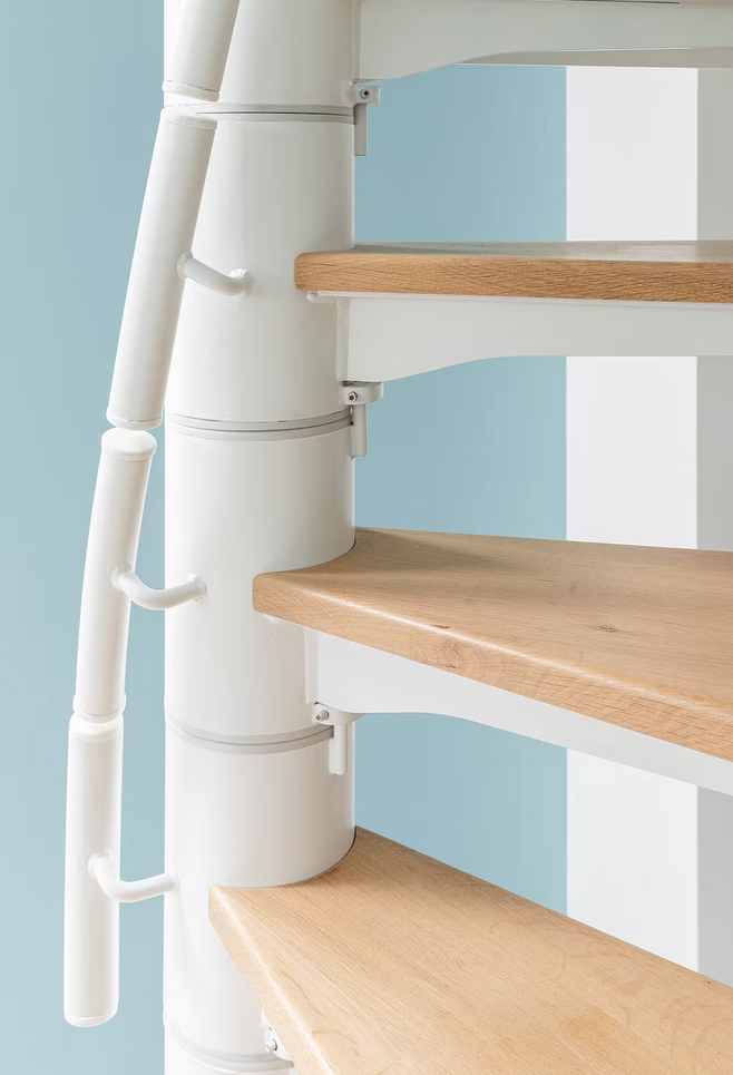 Escalier colimaçon et escamotable pour petits espaces